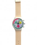 Rare Swatch Chrono SCW100 White Horse 1990 - A Timeless Collectible