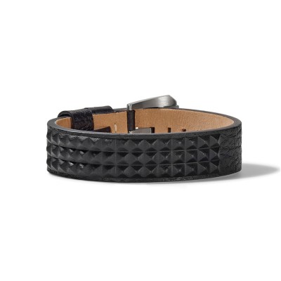 Bulova Men's Marine Star Leather Bracelet J96B028L 