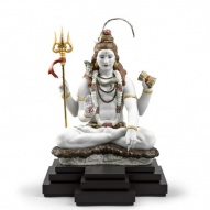 Lladro 01001981 Lord Shiva Sculpture. Limited Edition Series of 720 units