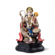 lladro 01002038 Lord Hanuman Sculpture. Limited Series of 499 units